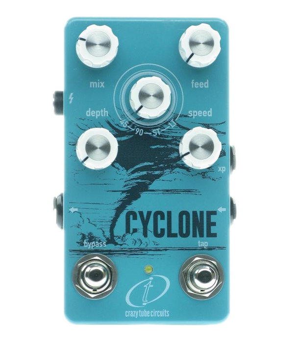 Crazy Tube Circuits Cyclone Phaser Guitar Effect Pedal