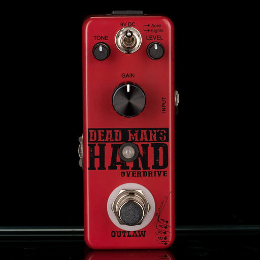 Used Outlaw Effects Dead Man's Hand Overdrive with Box