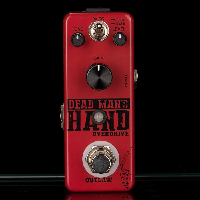 Used Outlaw Effects Dead Man's Hand Overdrive with Box