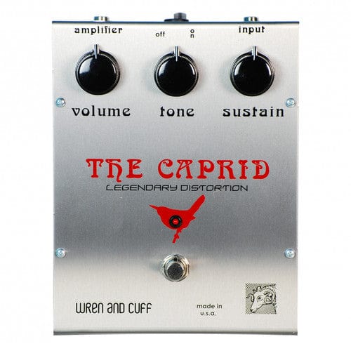Wren and Cuff The Caprid Distortion Guitar Effect Pedal
