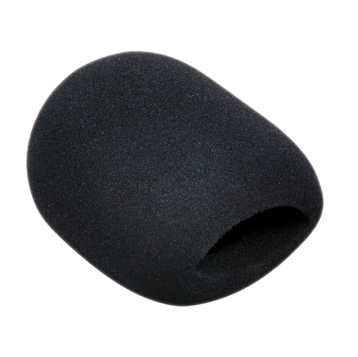 Tour Grade TWS01BK Ball Style Mic Windscreen - Black