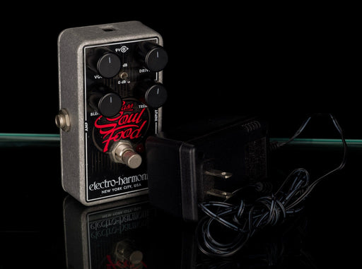 Used Electro-Harmonix Bass Soul Food Transparent Bass Overdrive Pedal