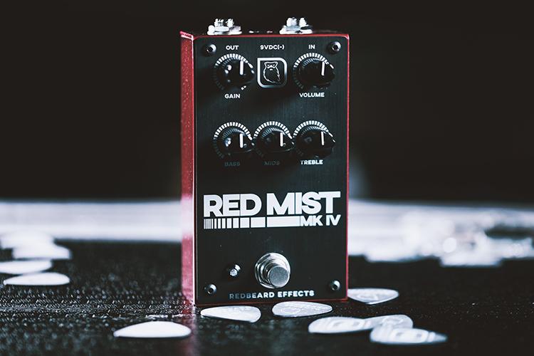 Redbeard Effects Red Mist Mk IV High Gain Drive Guitar Effect Pedal