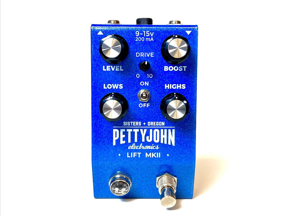 preamp booster pedal PettyJohn Lift MKII Buffer/Boost Preamp Guitar Effect Pedal — Truetone Music