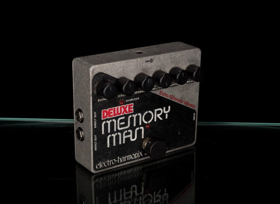 Used Electro Harmonix Deluxe Memory Man Delay Guitar Effect Pedal