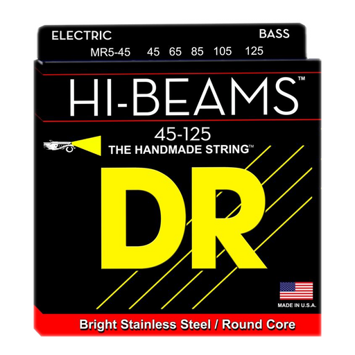 DR MR5-45 Hi Beam Medium Gauge 5-string Bass Strings
