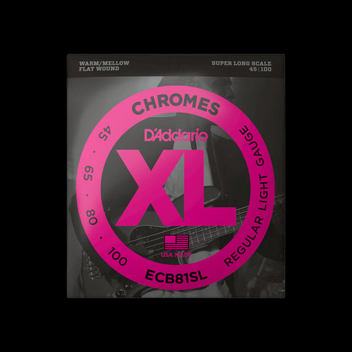 D'Addario ECB81SL Set Bass Chromes 45-100 Super Long Scale Strings