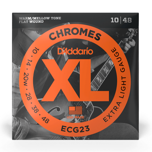 D'Addario ECG23 Set Guitar Chromes Extra Light Strings