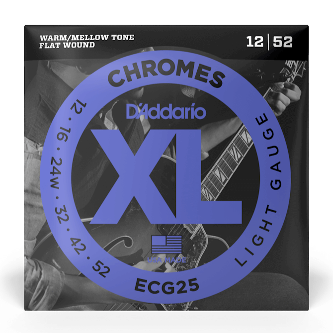 D'Addario ECG25 Set Guitar Chromes Light Strings
