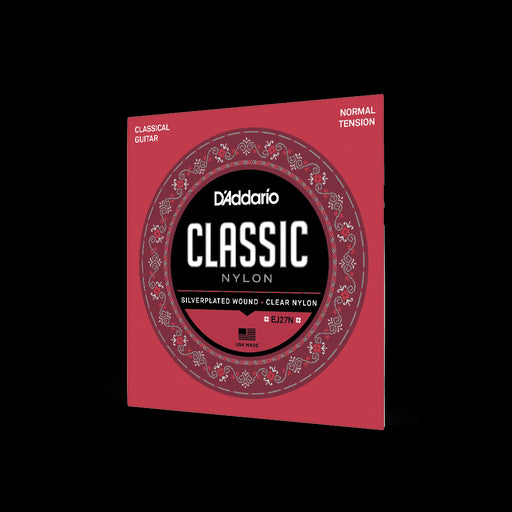 D'Addario EJ27N Set Student Clear/ Silver Normal Tension Strings