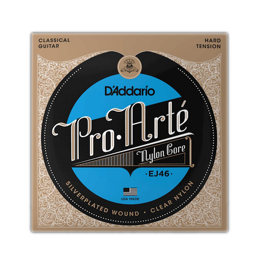 D'Addario EJ46 D'Addario EJ46 Set Pro Arte Clear/ Silver Hard Tension Strings