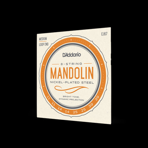 D'Addario EJ67 Set Mandolin Nickel Medium Strings