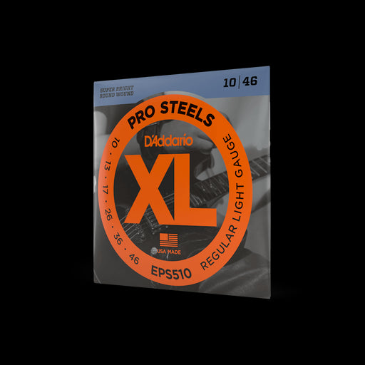 D'Addario EPS510 Set Electric Guitar Pro Steel Regular Light Strings