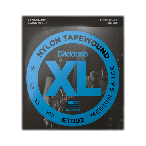 D'Addario ETB92 Set Bass Tape-Wound 50-105 Long Scale Strings