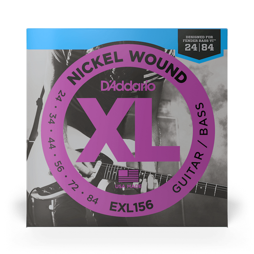 D'Addario EXL156 Set Electric Guitar/ Bass XL Fender VI Strings