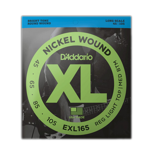 D'Addario EXL165 Set Bass XL 45-105 Long Scale Scale Strings