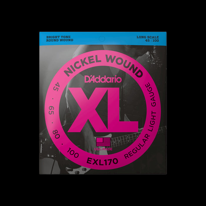 D'Addario EXL170 Set Bass XL 45-100 Long Scale Strings