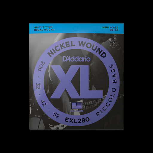 D'Addario EXL280 Piccolo 20-52 XL Long Scale Bass Strings
