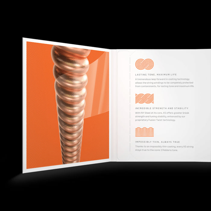 D'Addario XSAPB1047 Phosphor Bronze 10-47 Acoustic Guitar Strings