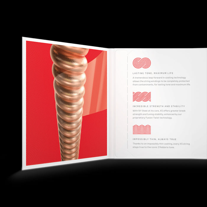 D'Addario XSAPB1356 Phosphor Bronze 13-56 Acoustic Guitar Strings