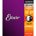Elixir E11152 12-string Light 10-47 Nanoweb 80/20 Bronze Acoustic Guitar Strings