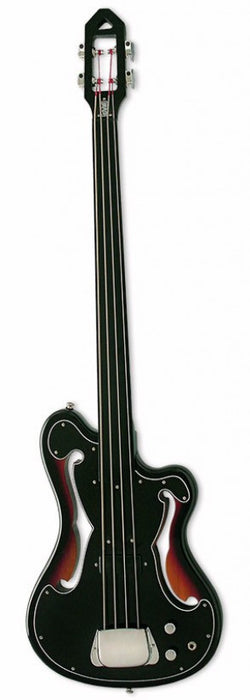 Eastwood EUB-1 Fretless Bass Guitar - Sunburst