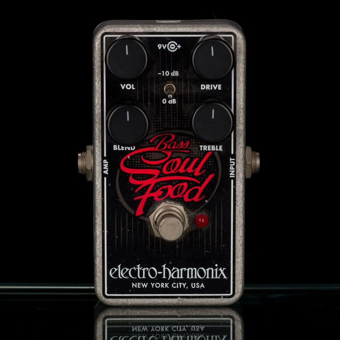 Used Electro-Harmonix Bass Soul Food Transparent Bass Overdrive Pedal