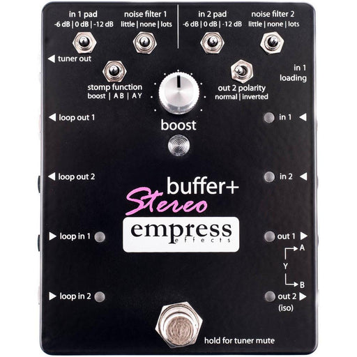 Empress Effects Stereo Buffer Plus Guitar Effect Pedal