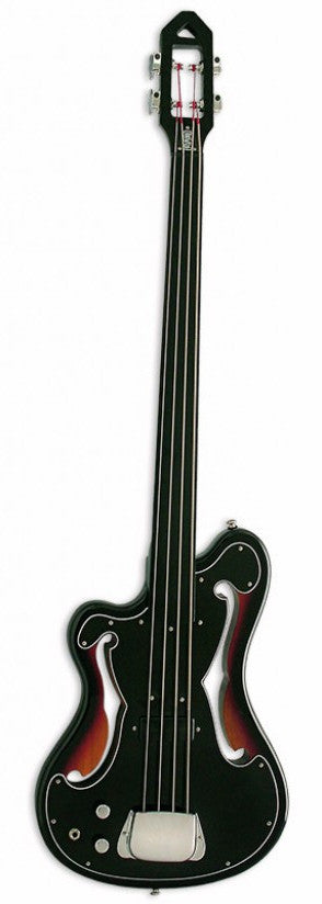 Eastwood EUB-1 Fretless Bass Guitar - Sunburst Left Handed