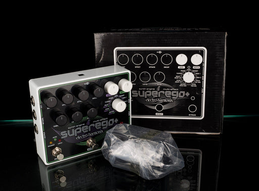 Used Electro-Harmonix SuperEgo Synth Guitar Effect Pedal With Box - 2