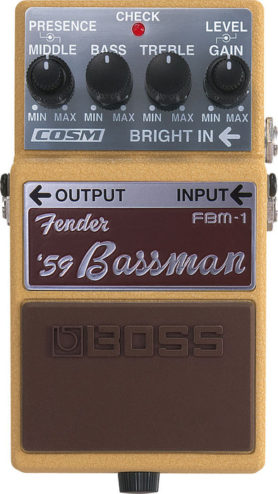 Boss FBM-1 Fender '59 Bassman Guitar Effect Pedal