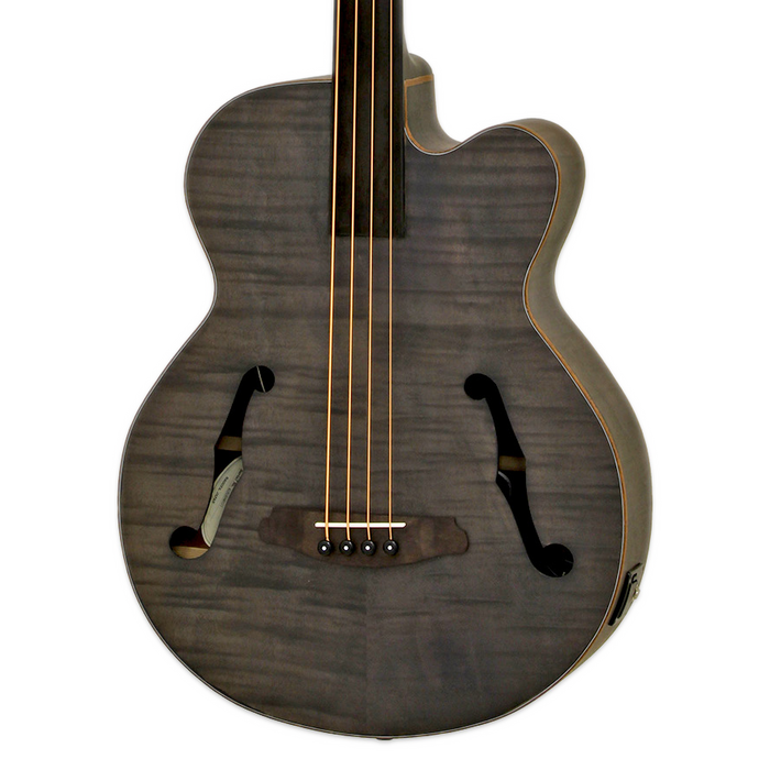 Aria FEB-F2/FL-STBK Full Scale Fretless Stained Black Acoustic Bass