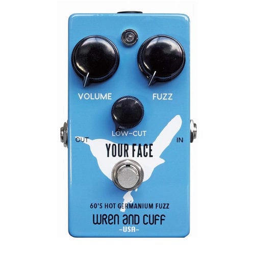 Wren and Cuff Your Face 60's Vintage Germanium Fuzz Guitar Effect Pedal