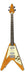 Eastwood Flying BV Flying V Style Bass Guitar Natural