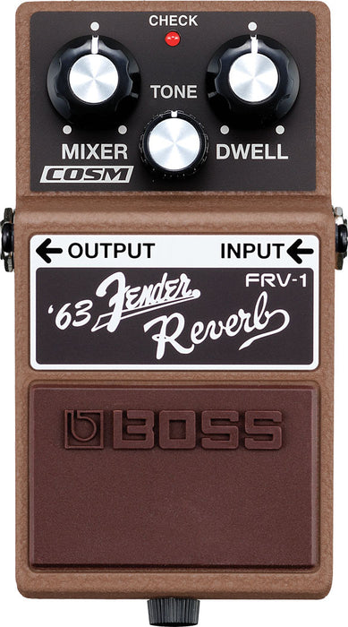 Boss FRV-1 Fender Reverb Guitar Effect Pedal