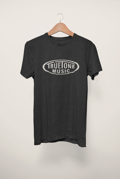 Truetone Music Classic T-Shirt Black With White Logo