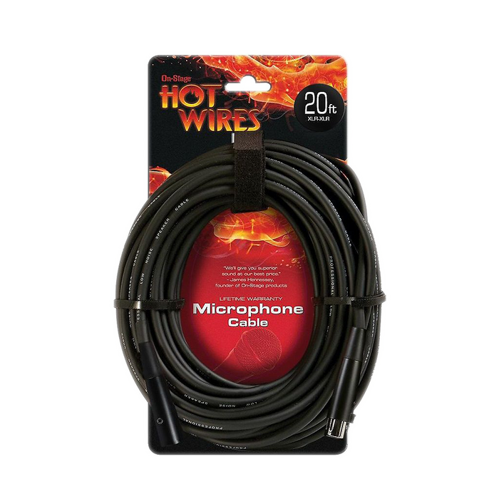 On-Stage MC12-20LC 20ft. Microphone Cable