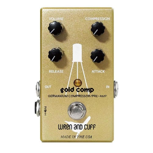 Wren and Cuff Gold Comp Compressor Guitar Effect Pedal
