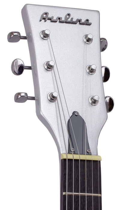 Eastwood Airline Bighorn Electric Guitar  - Sonic Silver