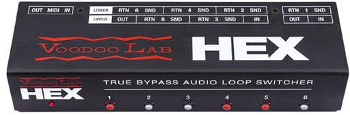 Voodoo Lab Pedal Hex True Bypass Switching System