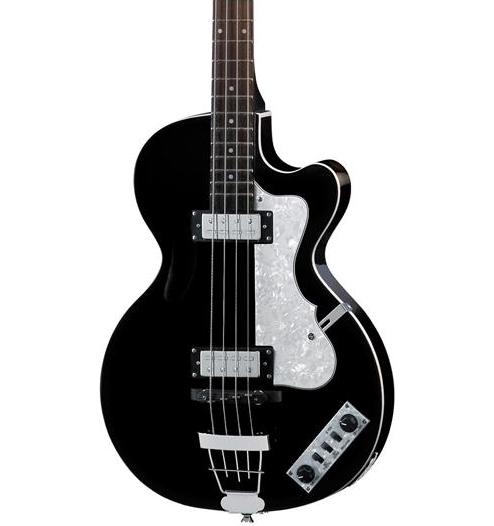 Hofner Ignition Club Bass - Trans Black - HI-CB-BK-O