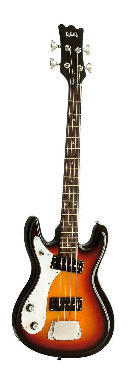 Eastwood Hi-Flyer Bass - Sunburst - Left Handed
