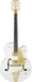 Gretsch G6136T-WHT Players Edition Falcon with String-Thru Bigsby Filter'Tron Pickups White Electric Guitar