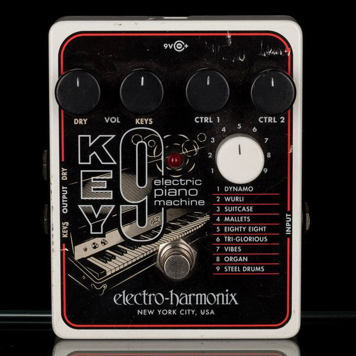 Used Electro Harmonix Key9 Synth Guitar Effect Pedal With Box