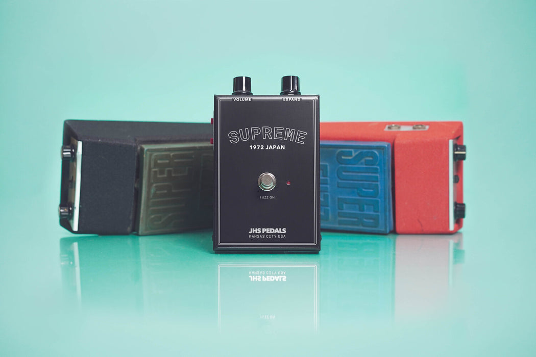 jhs pedals supreme JHS Legends of Fuzz Series Supreme Fuzz Guitar Pedal — Truetone Music