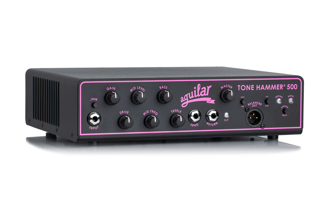 Aguilar TH500 Tone Hammer 500 Breast Cancer Awareness - Ltd Edition Bass Amp Head