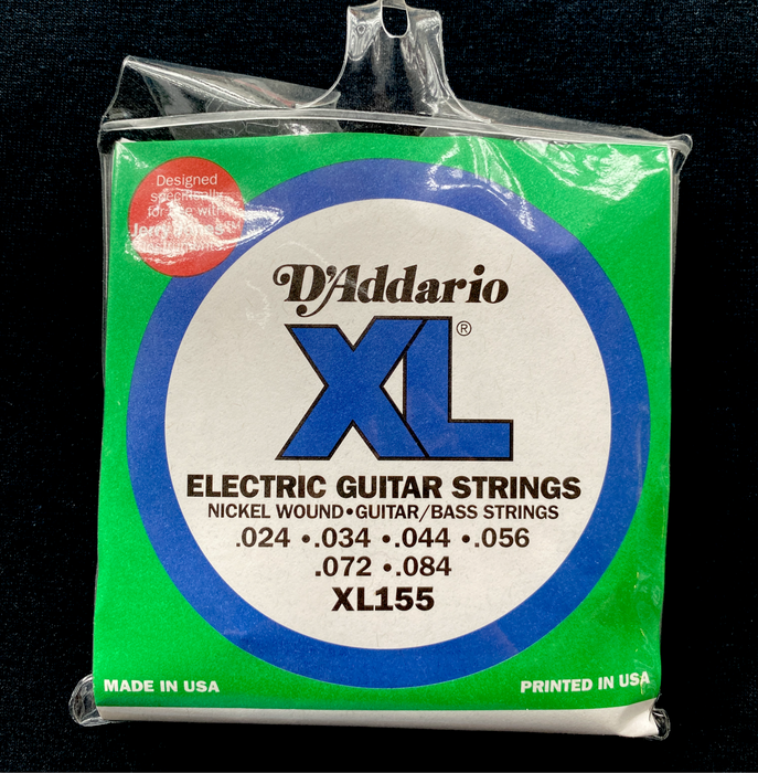 D'Addario XL155 Jerry Jones Nickel Wound 24-84