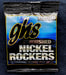 GHS BNR-XL Burnished Nickel Rockers Extra Light Electric Guitar Strings