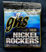 GHS BNR-M Burnished Nickel Rockers Medium Electric Guitar Strings