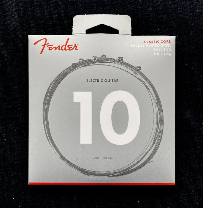 Fender Classic Core Guitar Strings Nickel Plated Steel Ball End 255R .009-.046 - 730255406
